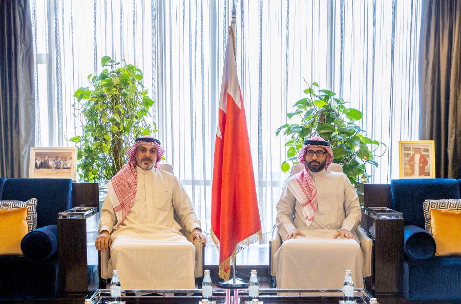 خلال استقباله محمد بن دعيج  الأمين العام يؤكد دعمه للجنة البارالمبية البحرينية