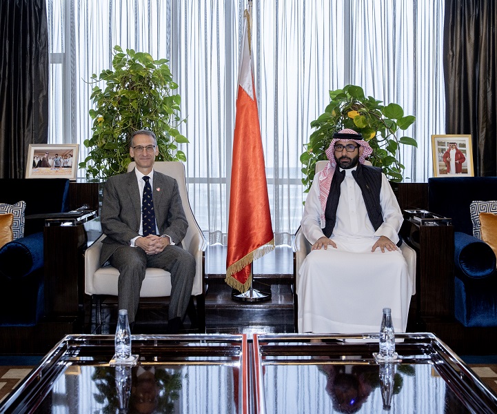 الأمين العام يستقبل السفير الأمريكي