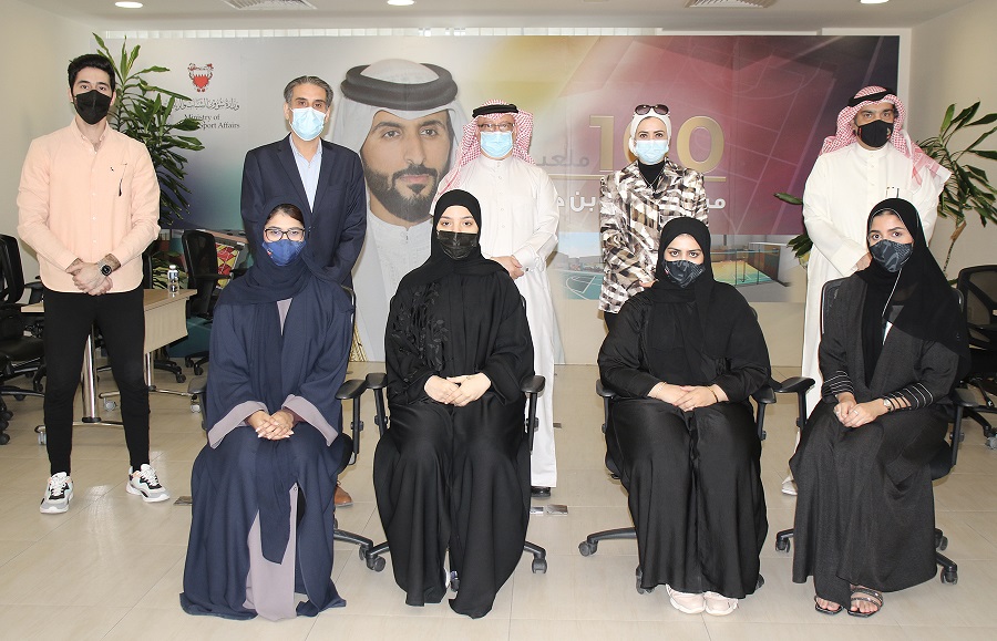 خبر صحفي الجامعة الخليجية طلبة التدريب الميداني الامانة العامة للشباب والرياضة