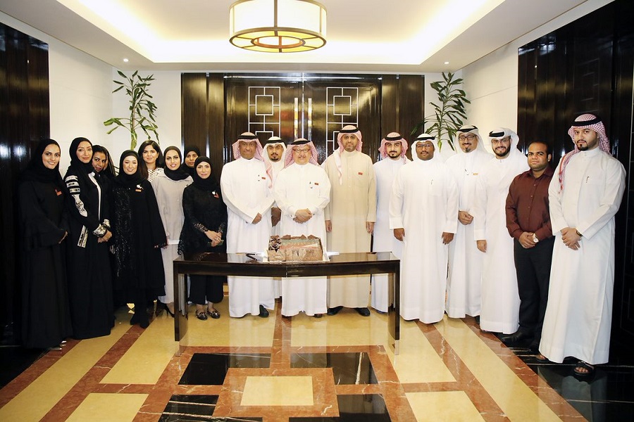 بتوجيهات من الأمين العام المجلس الأعلى للشباب والرياضية يحتفل بلقب خليجي 24