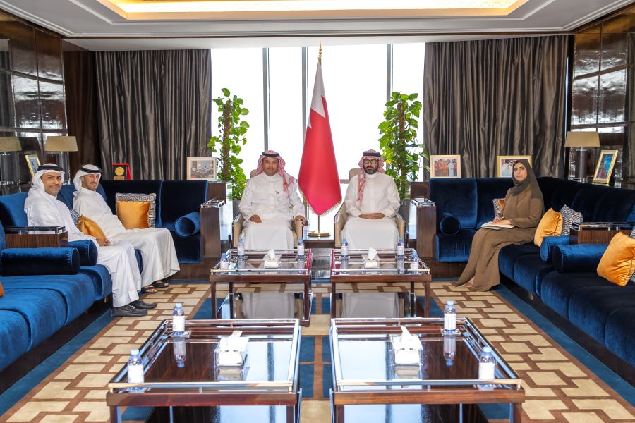 الأمين العام للمجلس الأعلى للشباب والرياضة يستقبل الرئيس التنفيذي لشركة 