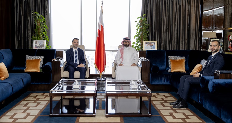 الأمين العام للمجلس الأعلى للشباب والرياضة يستقبل سفير جمهورية قبرص لدى مملكة البحرين
