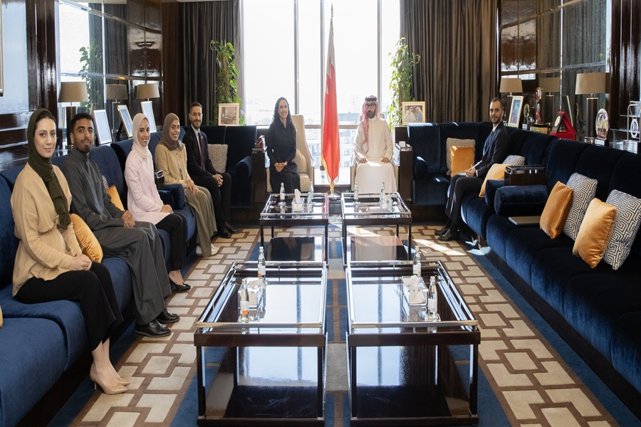 الأمين العام للمجلس الأعلى للشباب والرياضة يستقبل رئيس وأعضاء مراكز جلوبال شيبرز في الشرق الأوسط والخليج العربي