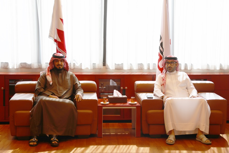 الأمين العام للمجلس الأعلى للشباب والرياضة يستقبل رئيس الاتحاد الملكي للفروسية وسباقات القدرة