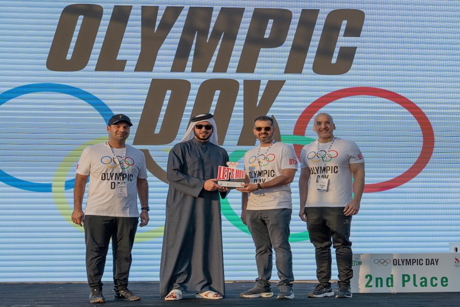 سموه رعى الحدث وأطلق شارة البداية لسباق الأكواثلون