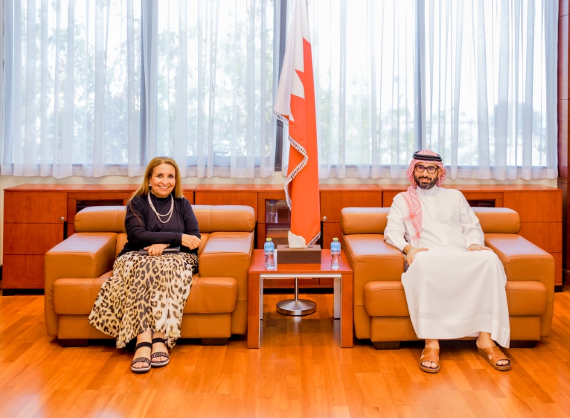 المؤيد يستقبل حياة بنت عبد العزيز ويبارك لها تزكيتها برئاسة كرة الطاولة